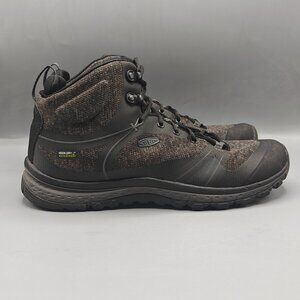 Keen Terradora Waterproof Women's 10.5 M Dry Mid Gray Hiking Boots Lace-Up Trail